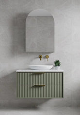 Classic Paris Drawer Vanity with decorative mirrors